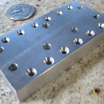 Telecaster Vintage/Modern Bridge String Hole Drilling Guide Luthier Tool image 8