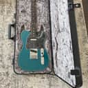 Fender American Elite Telecaster with Ebony Fretboard - Ocean Turquoise w/Case and Candy