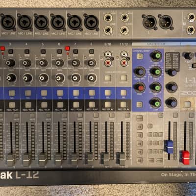 Zoom LiveTrak L-12 Digital Mixer / Recorder 2010s - Grey / Blue image 4