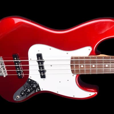 Fender Made in Japan Jazz Bass JB-STD 2009 - Candy Apple Red image 4