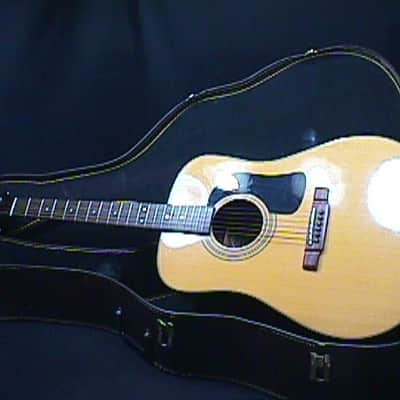 A Vintage Washburn Model 10I Flat Top Guitar in it's Original Case as-is 11 G image 1