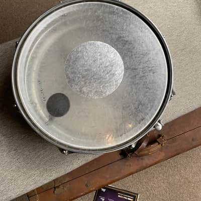 Ludwig No. 404 Acrolite 5x14" 8-Lug Aluminum Snare Drum with Keystone Badge 1963 - 1969 - Matte Aluminum image 3