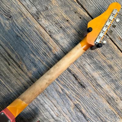Friedman Vintage S Aged Electric Guitar - Coral (Medium Aging) image 9