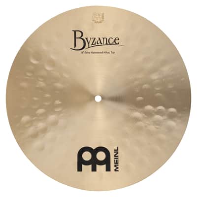 Meinl 14" Byzance Traditional Extra Hammered Hi Hat Pair image 3