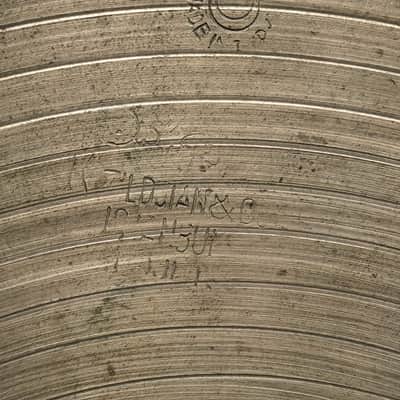 Zildjian 14" K Istanbul Hi-Hat Intermediate Stamp 885-772 grams 1959-1966 image 4