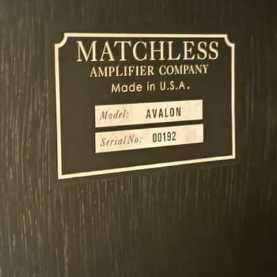 Matchless Avalon 30 30-Watt 1x12" Guitar Combo 2009 - Present - Various image 4