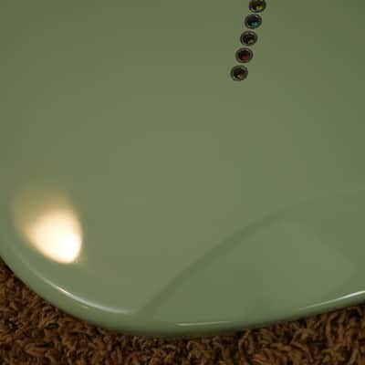Video! 2020 Squier Paranormal Offset Telecaster Surf Green image 20