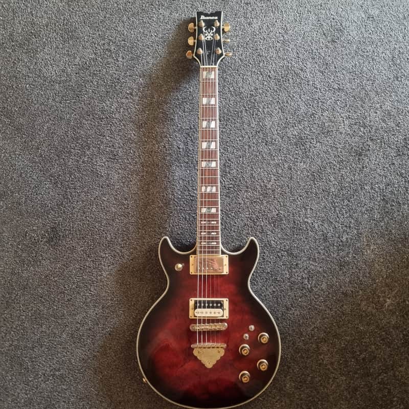 Ibanez AR325QA Dark Brown Sunburst image 1