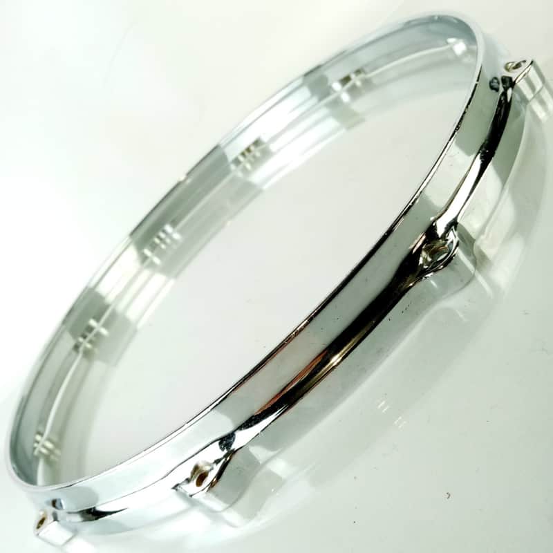Pearl 14" Die-Cast 10-Lug Snare Drum Batter Rim/Hoop Mastercast Chrome Masters image 1