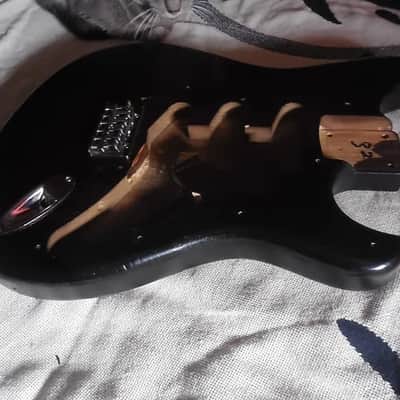 Stratocaster Ash Body SSS Incl Pickguard and Hardware image 6