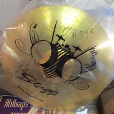 Stagg CX series 13" Medium Hi-Hat Cymbals (Pair) 2020s NOS image 2