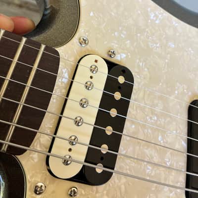 Squier Paranormal Super-Sonic 2020 - Graphite Metallic limited edition electric guitar image 19