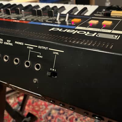 Roland Juno-60 61-Key Polyphonic Synthesizer 1982 - 1984 - Black image 13
