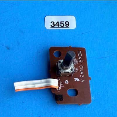 CASIO LK-92TV Lighting Keyboard Part: MIC Volume Board PCB M649-CNA3 image 8