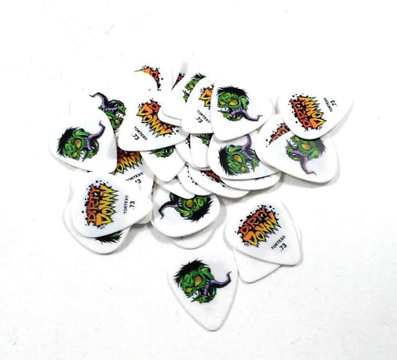 Dunlop Guitar Picks Tortex Dirty Donny Guitar Warrior .73mm 36 Pack image 1