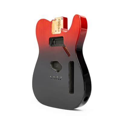 PRiMO PTBF-RBB Replacement Tele Body Alder - Crimson Dusk image 4