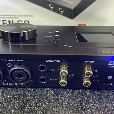Antelope Audio Zen Go Synergy Core USB Type-C Audio Interface 2021 - Present - Black image 12