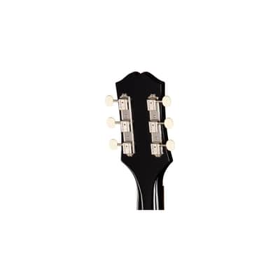 Epiphone Blues King Studio Ebony Acoustic/Electric Guitar image 6