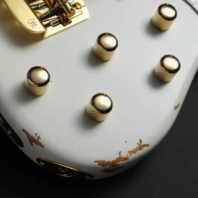 Mayones Hadrien Feraud Signature Jabba HF Aged 5 - Monolith Aged Blonde Nitro image 9