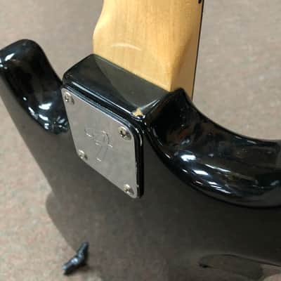 1978 Fender Mustang Bass with Rosewood Fretboard with Chip Case - Black image 15