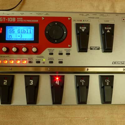 Boss GT-10B Bass Effects Processor 2010s - Silver image 1