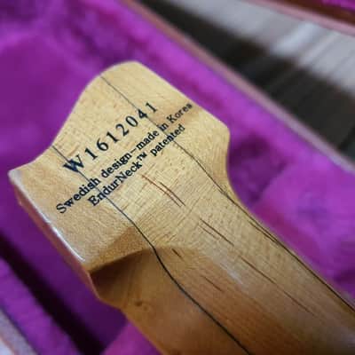 2016 Strandberg Boden OS6 Chambered Swamp Ash Fanned Fret Headless Guitar image 11