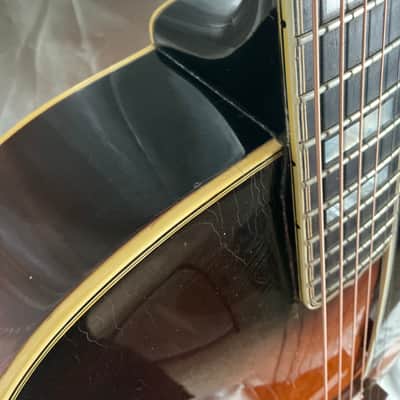 1939 Gibson L-5P Acoustic Archtop Hollowbody Guitar Original Sunburst Finish w/Original Hardshell “Airline” Case image 10