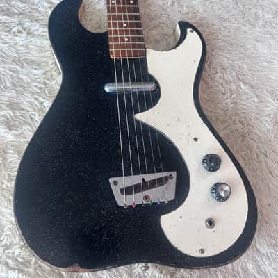 Silvertone 1448 1962 - 1967 - Black Sparkle image 2