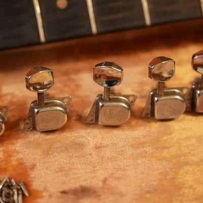 Vintage 1960s Fender Stratocaster "F" Tuners 1970s image 3