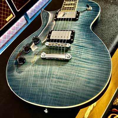 ESP LTD EC 256FM CB ZURDO / LEFTY/ GAUCHER - COBALT BLUE image 16
