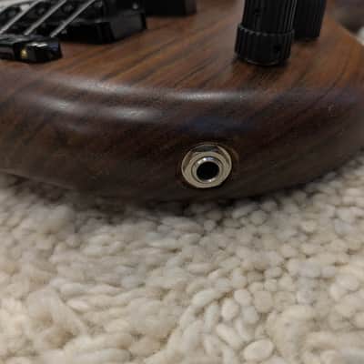 2000 Warwick Thumb BO 4-String Natural Oil w/ EMG 18V & Case image 6
