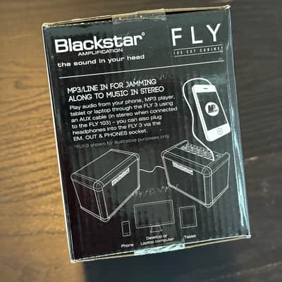 NEW (opened) Blackstar Fly 103 3-Watt 1x3" Mini Guitar Cabinet - Black image 3