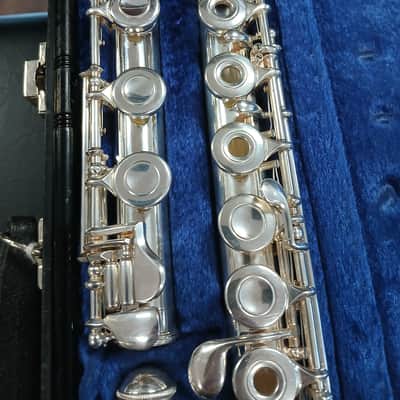 Selmer Open Hole B Foot Flute - Silver image 4
