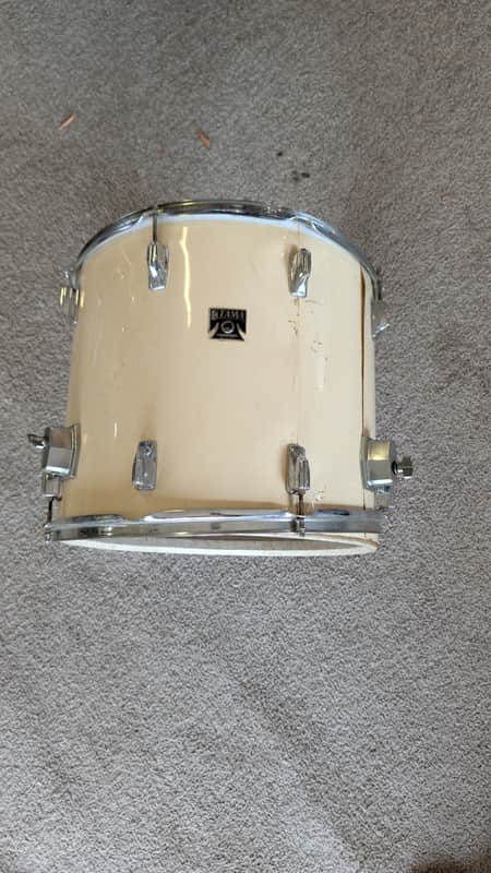Tama 80's Imperialstar 18X16 Floor tom - White image 1