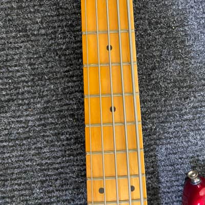 SX Left handed 5 string jazz bass image 8
