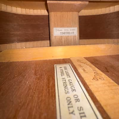 1979 Takamine F-385 Twelve String Acoustic Guitar MIJ Japan Lawsuit 12 String image 12