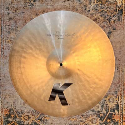 RARE Zildjian BILL STEWART K CUSTOM DRY COMPLEX Ride II 20” 1954 g Unique! Collectible image 1