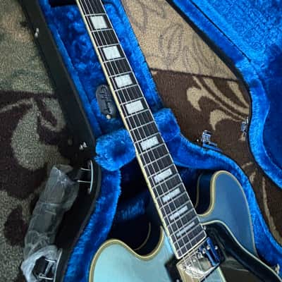 Epiphone Shinichi Ubukata Limited Edition Japan Only Signature ES-355 Pelham Blue Unplayed /As New image 6