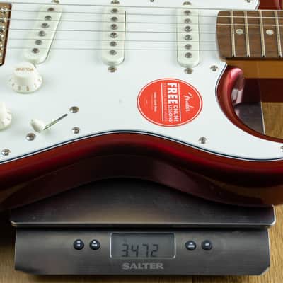 Squier Classic Vibe 60's Strat Candy Apple Red ISSH24003464 image 7