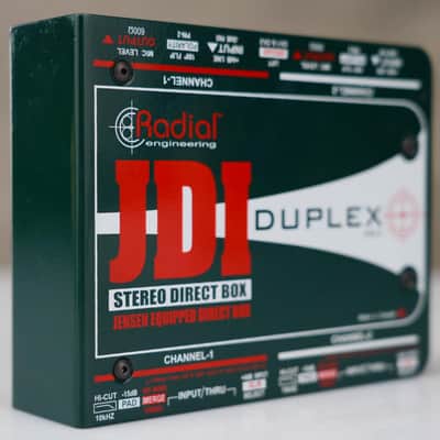 Radial JDI Duplex MK4 Stereo Passive Direct Box w/ Box #58754 image 8
