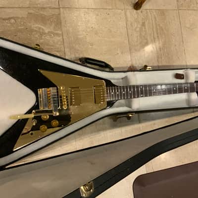 Gibson Custom Shop Lenny Kravitz Signature '67 Flying V 2002 - Ebony/Gold image 5