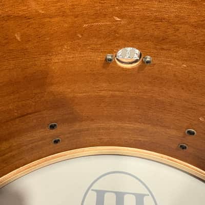 (Video) WFLIII 22x16 Bass Drum Generations 6-Ply Mahogany-Maple Champagne Sparkle Lacquer image 22