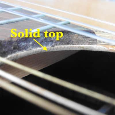 (Bridge Lift) 1960's Solid Top MIJ Classical By Hotaka (For Barnes & Mullins Distributor) No. 65 (top model) image 25