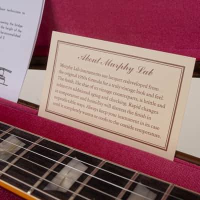 Gibson Custom Shop 1959 Les Paul Standard Reissue VOS Electric Guitar, Rosewood Fingerboard, Dirty Lemon image 19