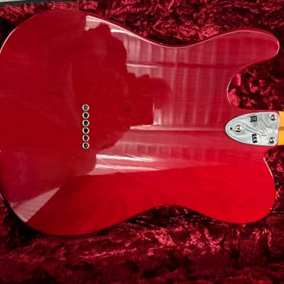 Fender Telecaster Custom 2019 - Thinskin Transparent Red image 4