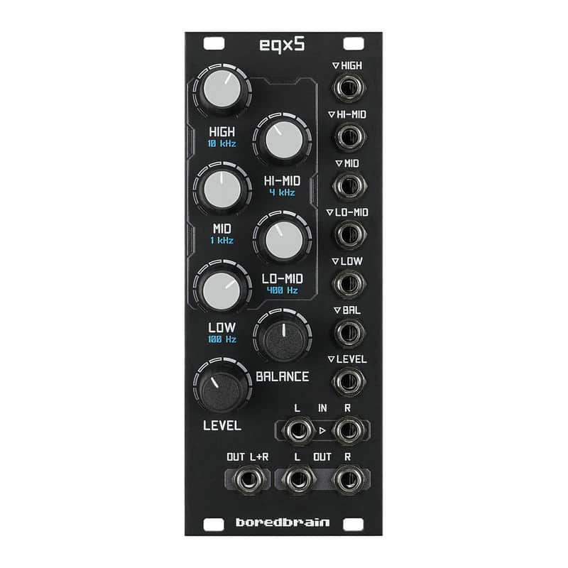 Boredbrain Music EQx5 Eurorack 5 Band EQ Module image 1