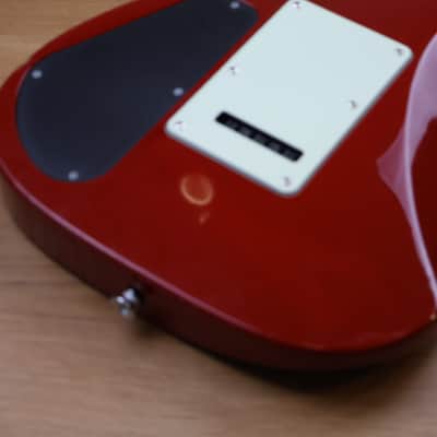 1990 Charvel Jackson Japan DK-065-SSH Dinky Superstrat (Red) image 8