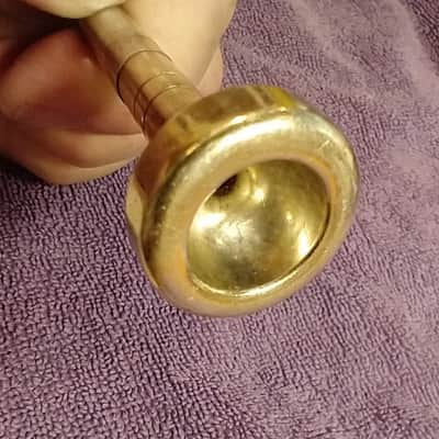 Vintage collectible C.G. Conn Constellation cornet mouthpiece image 5
