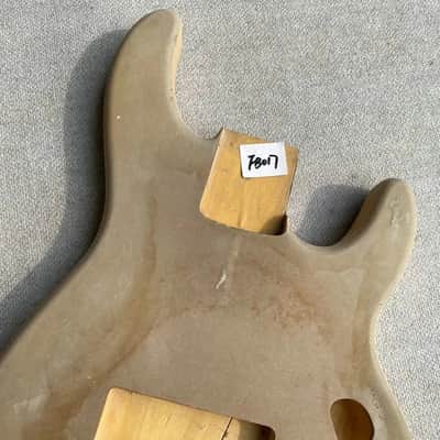 Solid Basswood 5 String Bass StingRay Style Body image 4