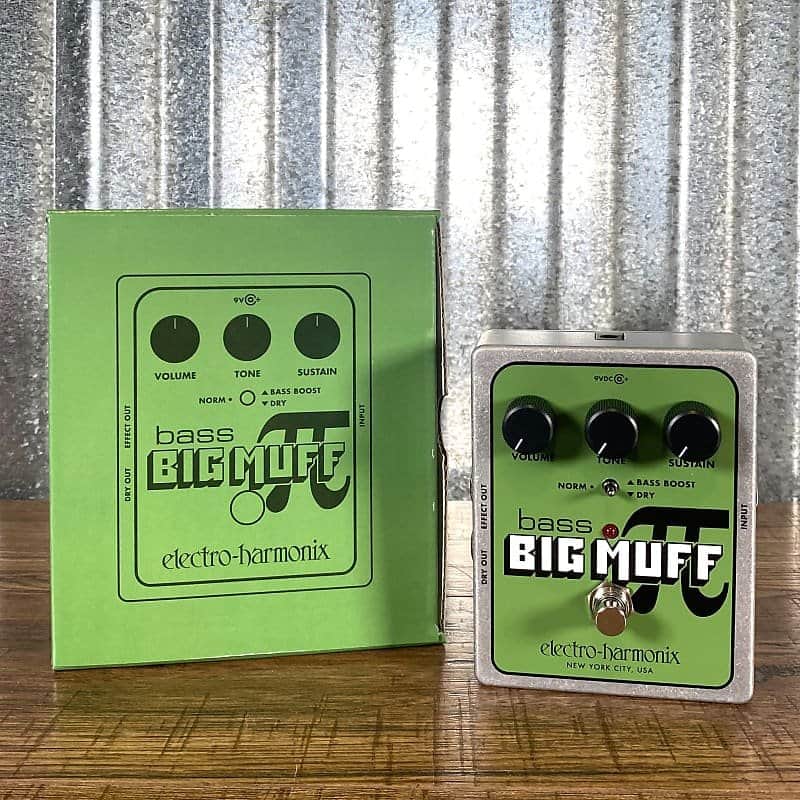 Electro-Harmonix Bass Big Muff Pi Classic Bass Guitar Distortion Effect Pedal image 1